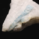 Japanese Natural Aquamarine Crystal Specimen Rough Stone 64.7g (ID:47132)