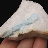 Japanese Natural Aquamarine Crystal Specimen Rough Stone 64.7g (ID:47132)