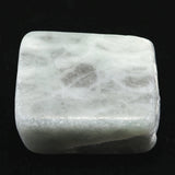 Japanese Natural Light Green Jadeite 33mm Tumbled Stone 40.1g (ID:47388)