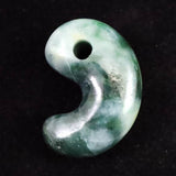 Natural Itoigawa Jadeite Green 30mm Magatama 12.1g with Certificate (ID:47743)