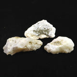 Japanese Natural Chalcedony 45mm Rough Stone Set of 3 79.3g (ID:48289)