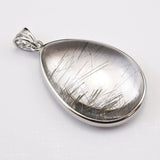 Japanese Natural Rutilated Quartz 33mm Drop Pendanttop 12.6g (ID:48472)