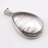 Japanese Natural Rutilated Quartz 33mm Drop Pendanttop 12.6g (ID:48472)