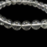 Japanese Natural Quartz 8mm Bead Bracelet 17.1g (ID:48493)
