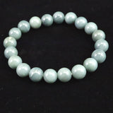 Japanese Natural Light Color Solomonite 10mm Bead Bracelet 28.9g (ID:50106)