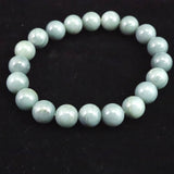 Japanese Natural Light Color Solomonite 10mm Bead Bracelet 28.9g (ID:50106)