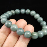 Japanese Natural Light Color Solomonite 10mm Bead Bracelet 28.9g (ID:50106)