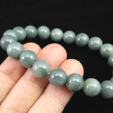 Japanese Natural Light Color Solomonite 10mm Bead Bracelet 28.9g (ID:50106)