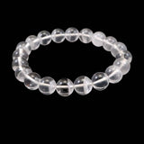 Japanese Natural Quartz 10mm Bead Bracelet 29.1g (ID:50279)