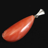 Natural Pink Gem Coral Pendant Top 2.70g from Miyakojima, Japan (ID:50289)