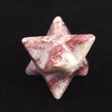 Japanese Natural Arknite Jasper 25.5mm Star Polyhedron 7.13g (ID:50887)