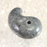 Japanese Natural Omi Rhyolite 32mm Magatama 11.7g (ID:51069)
