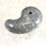 Japanese Natural Omi Rhyolite 32mm Magatama 11.7g (ID:51069)