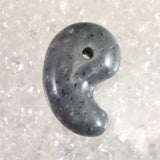 Japanese Natural Omi Rhyolite 32mm Magatama 11.7g (ID:51069)