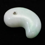 Natural Itoigawa Jadeite Light Green 22mm Magatama 5.06g with Certificate (ID:51175)