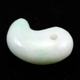 Natural Itoigawa Jadeite Light Green 22mm Magatama 5.06g with Certificate (ID:51175)