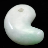 Natural Itoigawa Jadeite Light Green 22mm Magatama 5.06g with Certificate (ID:51175)