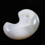 Japanese Natural Agate 30mm Magatama 10.7g (ID:51340)