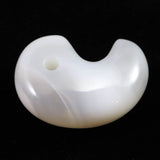 Japanese Natural Agate 30mm Magatama 10.7g (ID:51340)