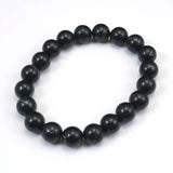 Japanese Natural Blue Kamuikotan Actinolite Schist 10mm Bead Bracelet 30.0g (ID:52357)