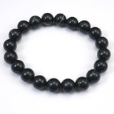 Japanese Natural Blue Kamuikotan Actinolite Schist 10mm Bead Bracelet 30.0g (ID:52357)