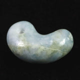 Natural Itoigawa Jadeite Blue 28mm Magatama 9.9g with Certificate (ID:52552)
