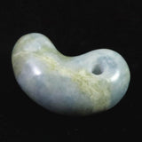Natural Itoigawa Jadeite Blue 28mm Magatama 9.9g with Certificate (ID:52552)