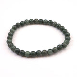 Izumo Jasper Bead Bracelet 6mm 10.1g with Certificate (ID:52558)