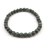 Izumo Jasper Bead Bracelet 6mm 10.1g with Certificate (ID:52558)