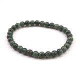 Izumo Jasper Bead Bracelet 6mm 10.1g with Certificate (ID:52558)