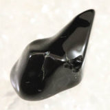 Japanese Natural Obsidian 21mm Polished Rough Stone 2.7g (ID:52724)
