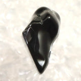 Japanese Natural Obsidian 21mm Polished Rough Stone 2.7g (ID:52724)