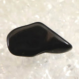 Japanese Natural Obsidian 21mm Polished Rough Stone 2.7g (ID:52724)