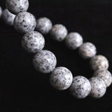 Japanese Natural Angel Snow Lite 8mm Bead Bracelet 18.7g (ID:52876)