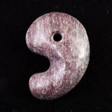 Japanese Natural Arknite Jasper 33mm Magatama 13.8g (ID:53196)