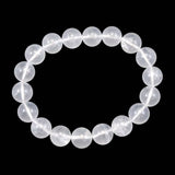 Japanese Natural Quartz 10.5mm Bead Bracelet 31.0g (ID:53626)