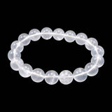 Japanese Natural Quartz 10.5mm Bead Bracelet 31.0g (ID:53626)