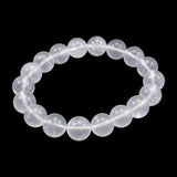 Japanese Natural Quartz 10.5mm Bead Bracelet 31.0g (ID:53626)