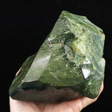 Izumo Jasper Polished Rough Stone 置物 125mm 1692g with Directory Card (ID:55816)