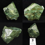 Izumo Jasper Polished Rough Stone 置物 125mm 1692g with Directory Card (ID:55816)