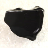 Japanese Natural Obsidian 41mm Polished Rough Stone 30.1g (ID:56039)