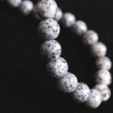 Japanese Natural Angel Snow Lite 6mm Bead Bracelet 9.9g (ID:56608)