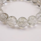 Japanese Natural Quartz 12mm Bead Bracelet 45.1g (ID:57601)