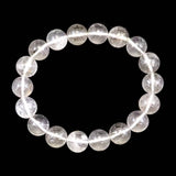 Japanese Natural Quartz 11mm Bead Bracelet 35.4g (ID:57738)