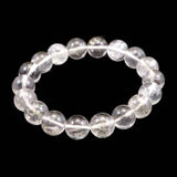 Japanese Natural Quartz 11mm Bead Bracelet 35.4g (ID:57738)