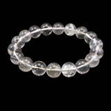Japanese Natural Quartz 11mm Bead Bracelet 35.4g (ID:57738)