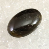 Japanese Natural 鉱山産 Smoky Quartz Oval Loose Stone 31mm 7.68g (ID:57761)
