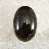 Japanese Natural Mine Smoky Quartz Oval Loose Stone 31mm 7.68g (ID:57761)