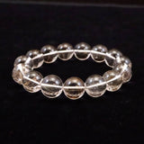 Japanese Natural Included Quartz 14mm Bead Bracelet 60.0g (ID:57935)