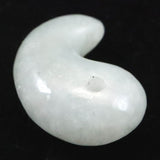 Natural Itoigawa Jadeite Light Green 21mm Magatama 4.29g with Certificate (ID:58043)